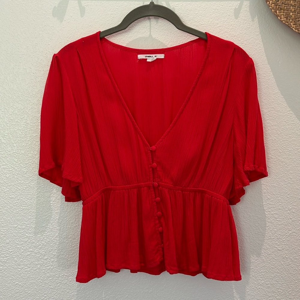 O’Neill Wes Peplum Top - Picture 4 of 7